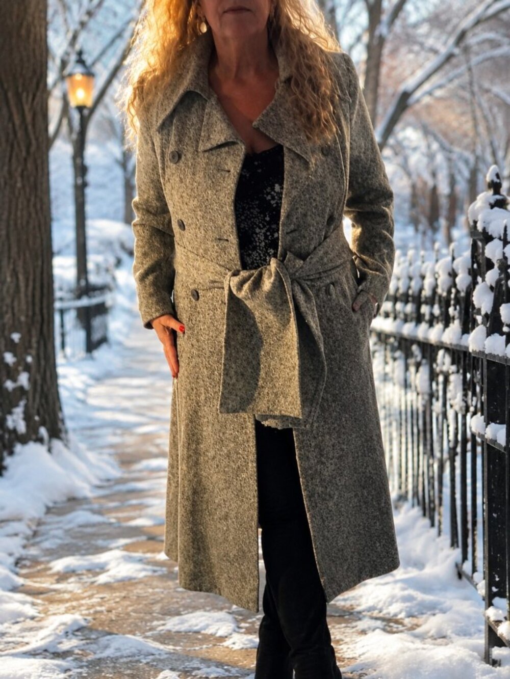 1960's 100% wool tweed coat by Jimmy Hourihan of Dublin SHIPS FREE